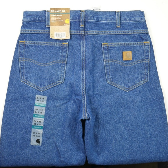 NEW Carhartt B160 Relaxed Fit Straight Leg Jean - Picture 3 of 8